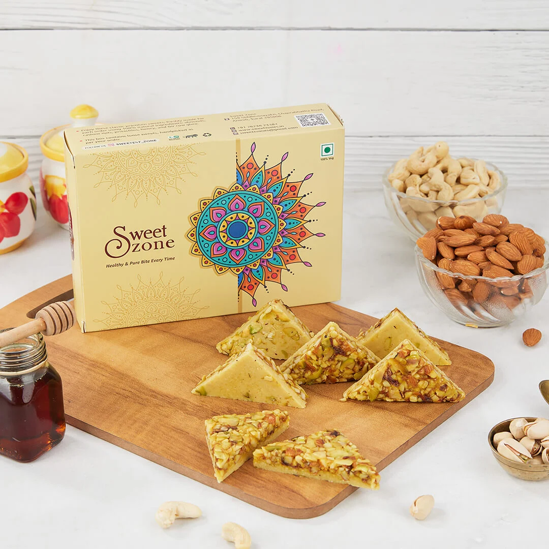 Dry Fruit Almond Pizza