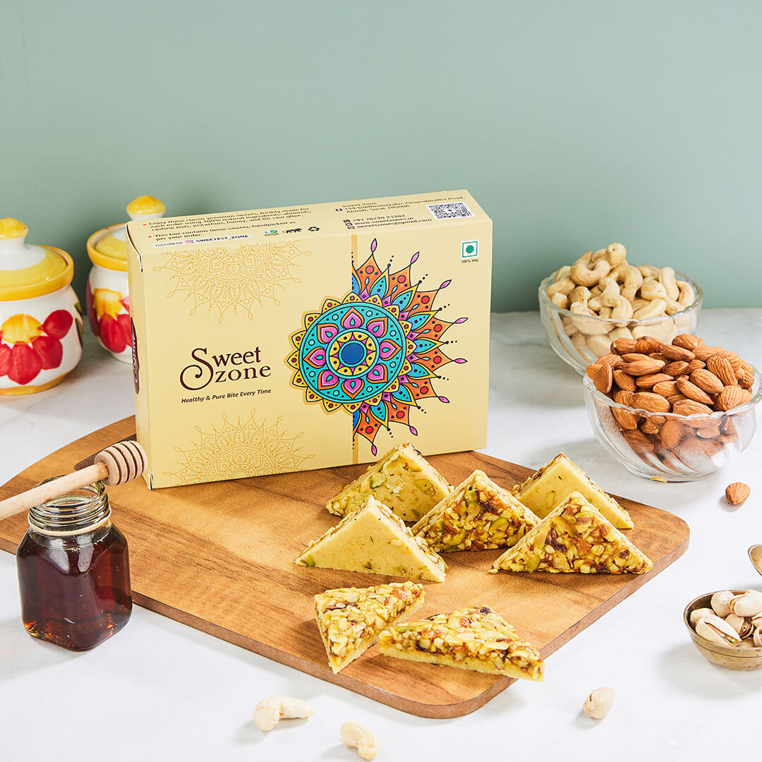 Dry Fruit Almond Pizza