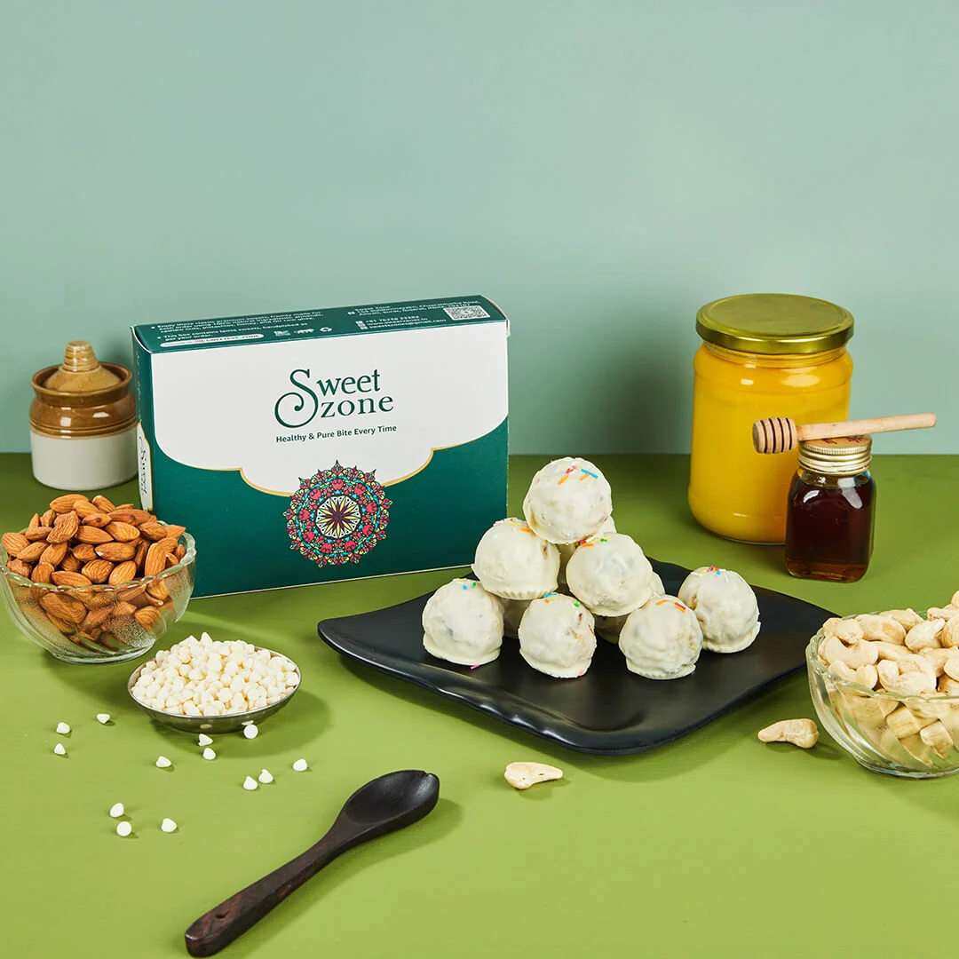 White Chocolate Dry Fruit Balls