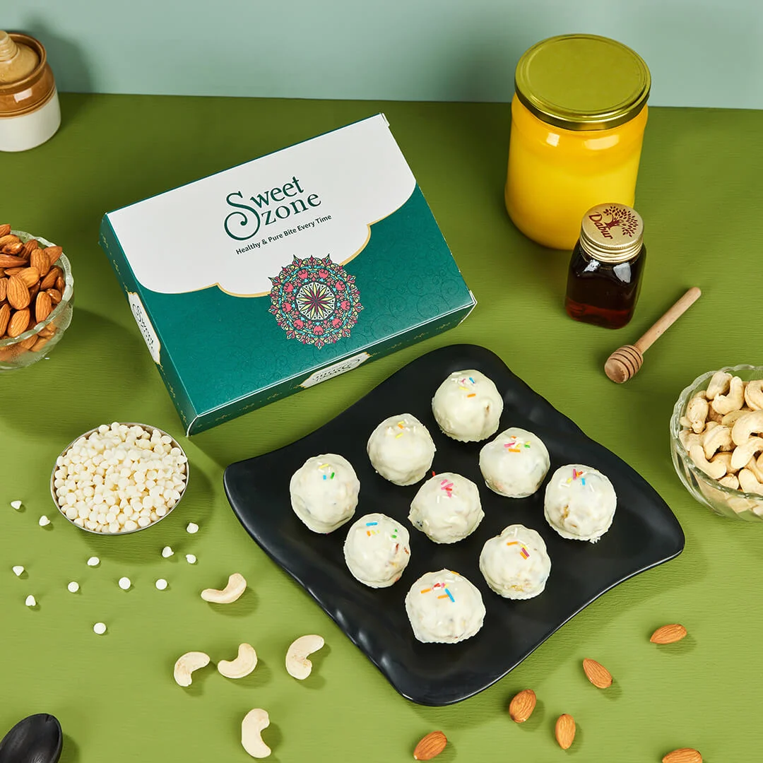 White Chocolate Dry Fruit Balls